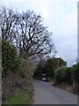 Approaching a nursing home in Highercombe Road