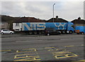 National Tube Stockholders articulated lorry, Malpas Road, Newport