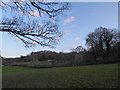 Looking from Swan Barn Farm towards the Hunter Basecamp