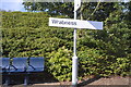 Wrabness Station sign