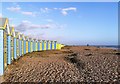 TQ0301 : Beach Huts, Littlehampton by PAUL FARMER