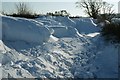 Snowdrifts, Happerton Lane, Lower Failand