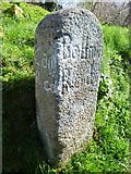 SX0875 : Old Guide Stone in Wenfordbridge by Rosy Hanns