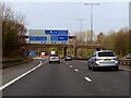 The M53 heading to Birkenhead