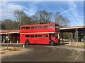 London transport bus at RSPB Edwinstowe