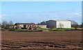 Industrial scale agricultural buildings at Hutton Hill