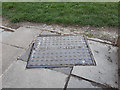 City of Leeds manhole cover, Musgrave Bank, Bramley