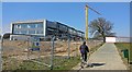 Construction of the new Everards brewery and beer hall