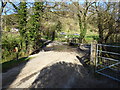 Ford and footbridge at Little Stretton