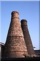 Bottle kilns at the former Dresden Mills, Hanley