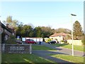 Lamppost in Whitfield Close