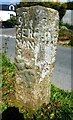 Old Guide Stone at Charaton Cross