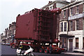 Moving a large load, Church Street, Hartlepool