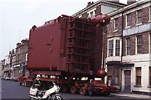 NZ5132 : Moving a large load, Church Street, Hartlepool by Colin Park