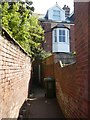 Alleyway from Cedars Road to Barnardo Road, Exeter