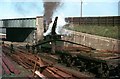 NZ3757 : Crane locomotive at Doxford's shipyard, Sunderland, 1967 by Alan Murray-Rust