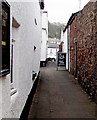 The Sail Loft direction sign, Shaldon