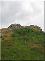 NY8070 : Hadrian's Wall at Sewingshields Crags by Trevor Harris