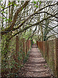 SO9095 : Public footpath south of Colton Hills School, Wolverhampton by Roger  Kidd