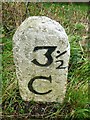 Old Milestone by the A388, St Mellion