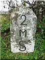 Old Milestone by the A38, north west of Whity Cross