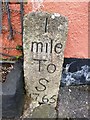 Old Milestone by the former A38, Liskeard Road in Saltash