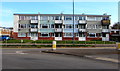 Three storey block of flats at the edge of Cwmbran town centre