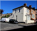 White house on the corner of Chelston Place and Redland Street, Newport