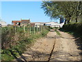 Approaching Crosby Court Grange