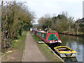 Moored boats, Grand Union Canal