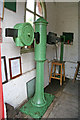 SJ8333 : Mill Meece Pumping station - weighbridge by Chris Allen