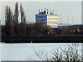 Office block by the Welsh Harp Reservoir