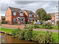 Modern housing in Little Stoke, Stone, Staffordshire