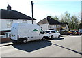 Green Top Events van, Brynglas Avenue, Newport