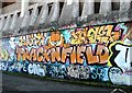 TG2209 : Sovereign House - graffiti (April 2020) by Evelyn Simak
