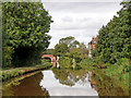 Trent and Mersey Canal near Little Stoke in Staffordshire