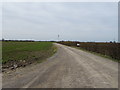 Track (bridleway) to Broadoak Farm