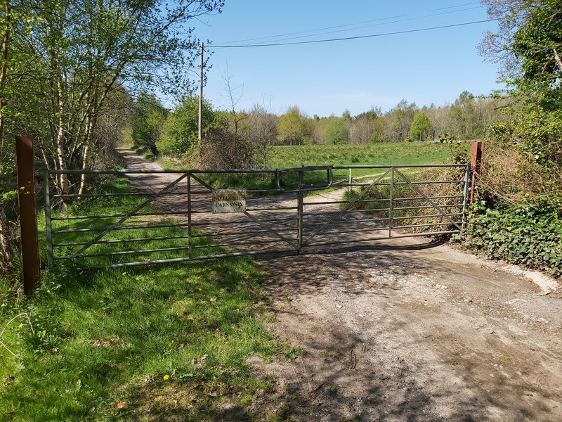 Entrance Gate to a Farm © John P Reeves :: Geograph Britain and Ireland