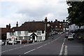 TQ7237 : Goudhurst - High Street and The Vine Public House by Colin Park