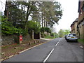 Postbox in Hill Road