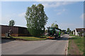 Offloading flour in Balmakeith Industrial Estate