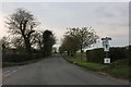 Parsonage Lane at the junction to Allen