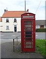 K6 telephone box on Main Street, Wetwang