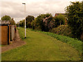 Footpath to the west of Westlands Estate