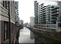 The River Irwell seen from Blackfriars Bridge