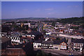 The A61 running north out of Chesterfield as seen from the parish church