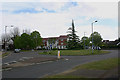 Roundabout at junction of Woodgrange Drive & Thorpe Hall Avenue