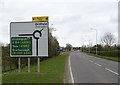 Beverley Road (A164) approaching roundabout