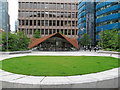 Aldgate Square and Portsoken Pavilion, City of London