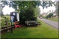 SP2267 : Community corner, Little Shrewley by Robin Stott